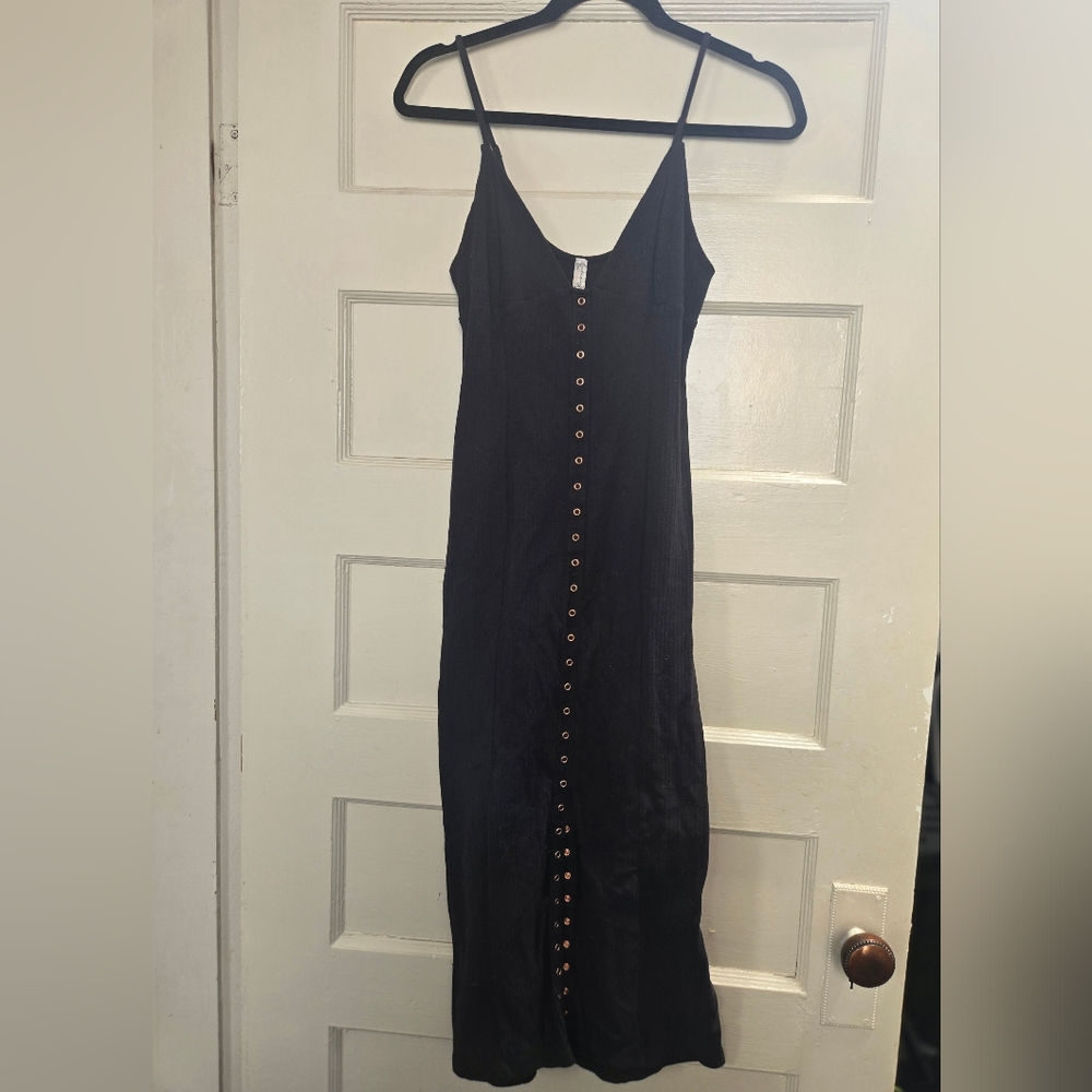 Free People Button Up Dress